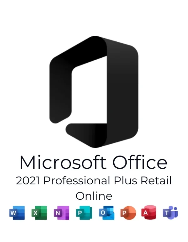 Microsoft Office 2021 Professional Plus Retail Online